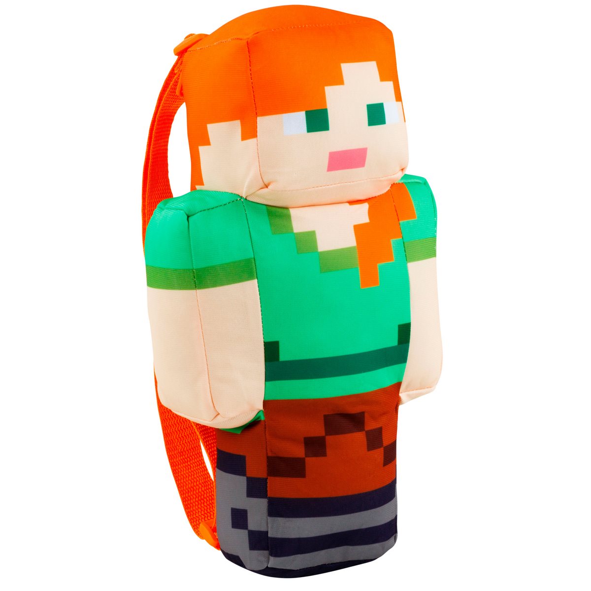 Mochila Peluche 30 Cms Minecraft - Alex
